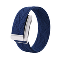 Chevron Loop Band - Midnight Blue / Silver