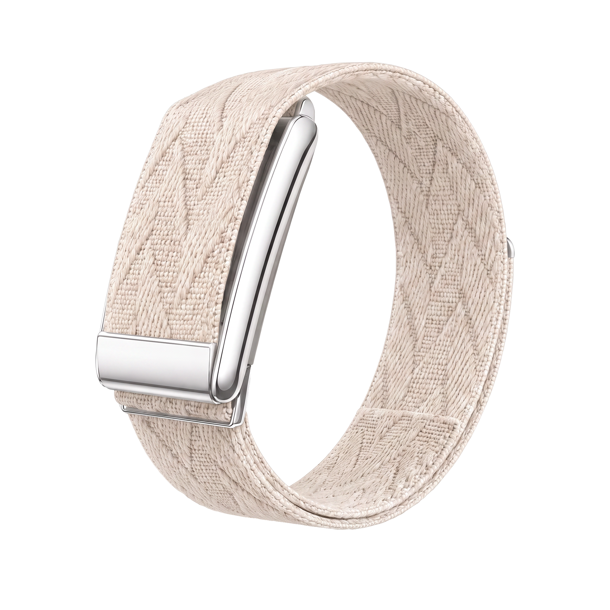Chevron Loop Band - Starlight / Silver