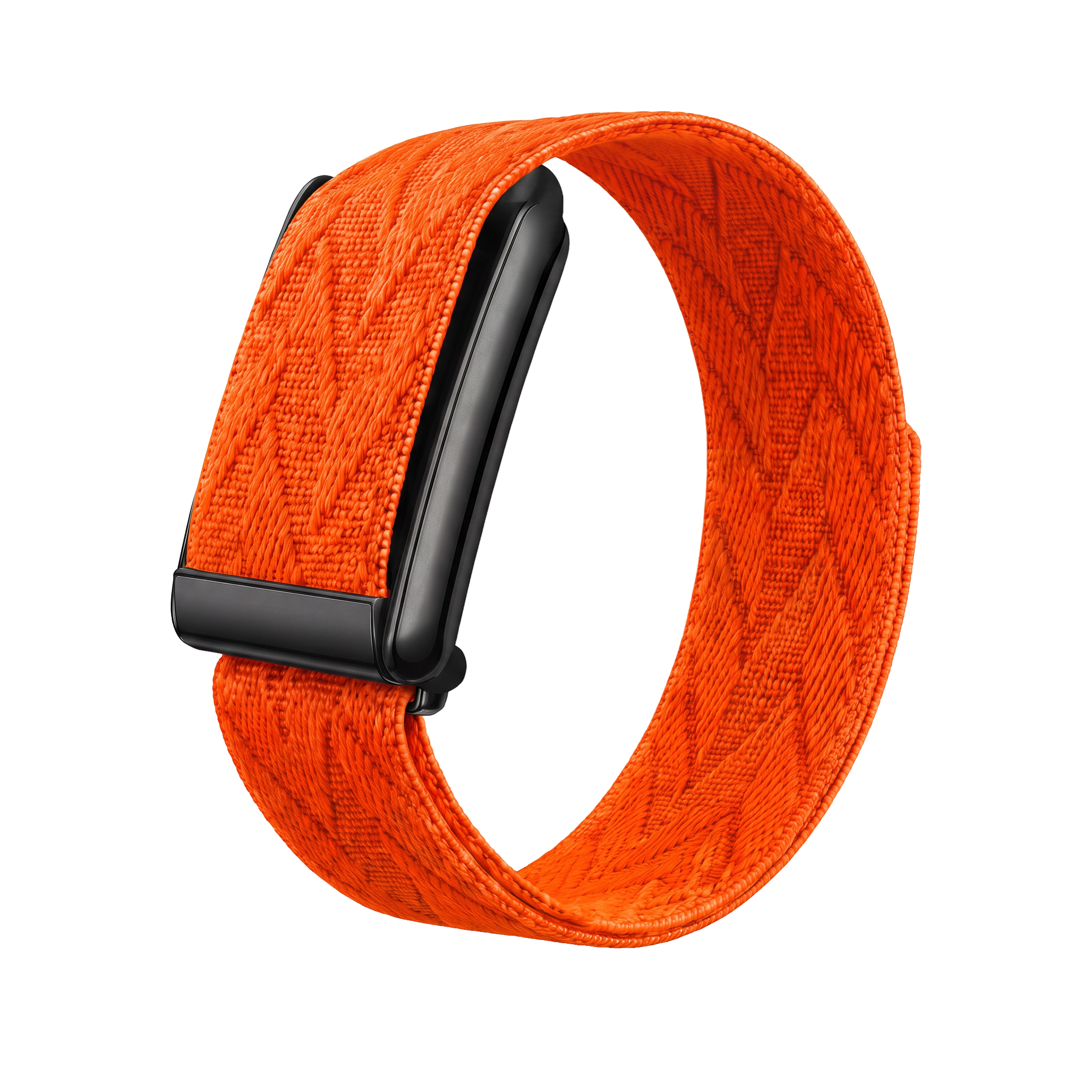 Chevron Loop Band - Vibrant Orange / Black