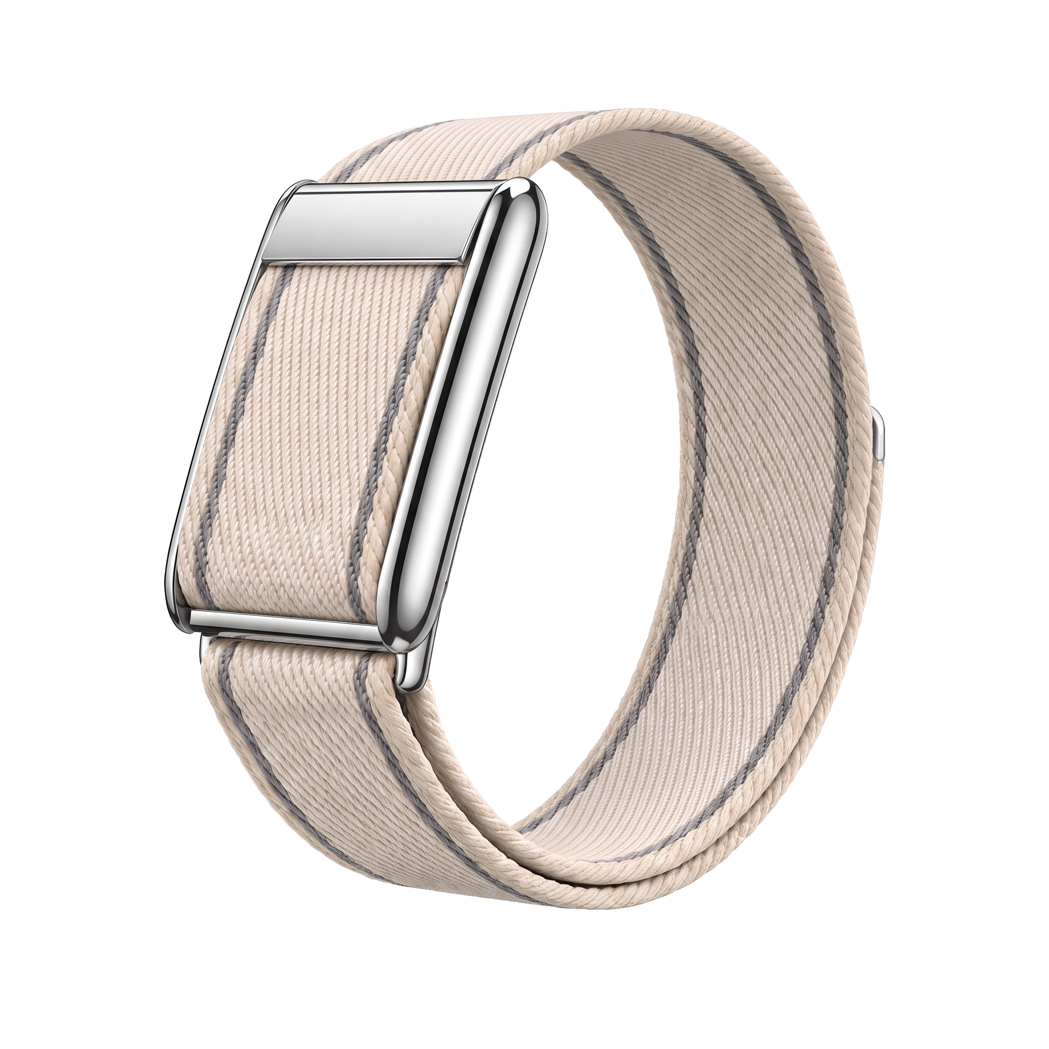 Edge Stitch Loop Band - Starlight / Silver