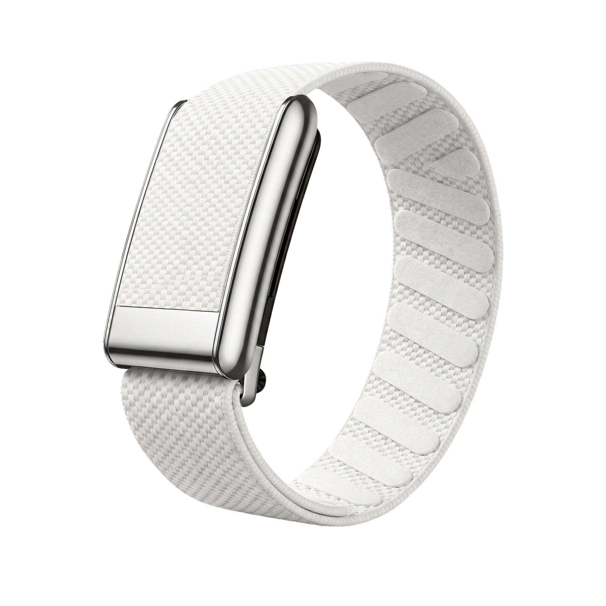 Grip Loop Band - White / Bright Silver