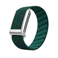 Knit Loop Band - Dark Green / Silver