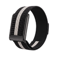 Stripe Loop Band - Black / White / Black