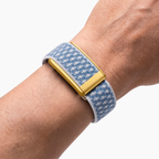 Cashmere Band Sky Gold — worn on wrist
