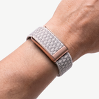 Cashmere Band Ash Rose — worn on wrist