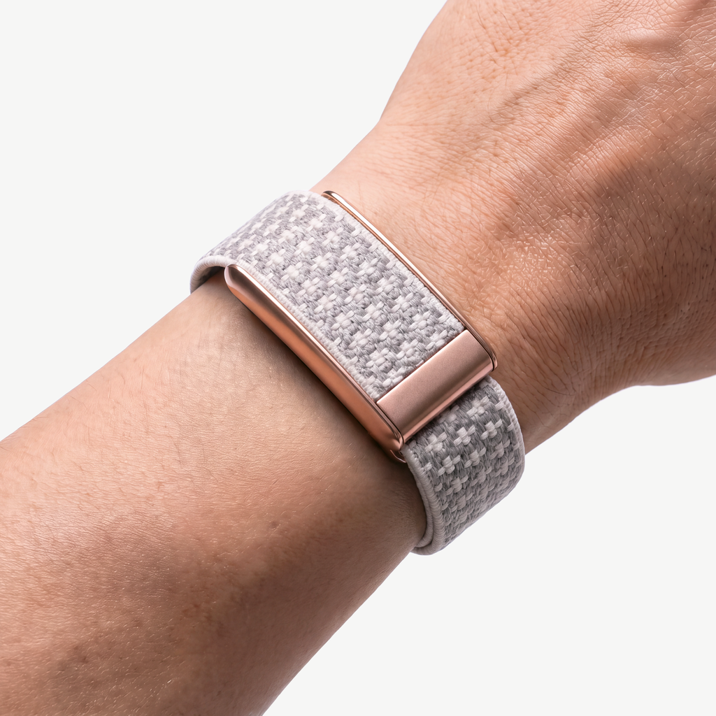 Cashmere Band Ash Rose — worn on wrist