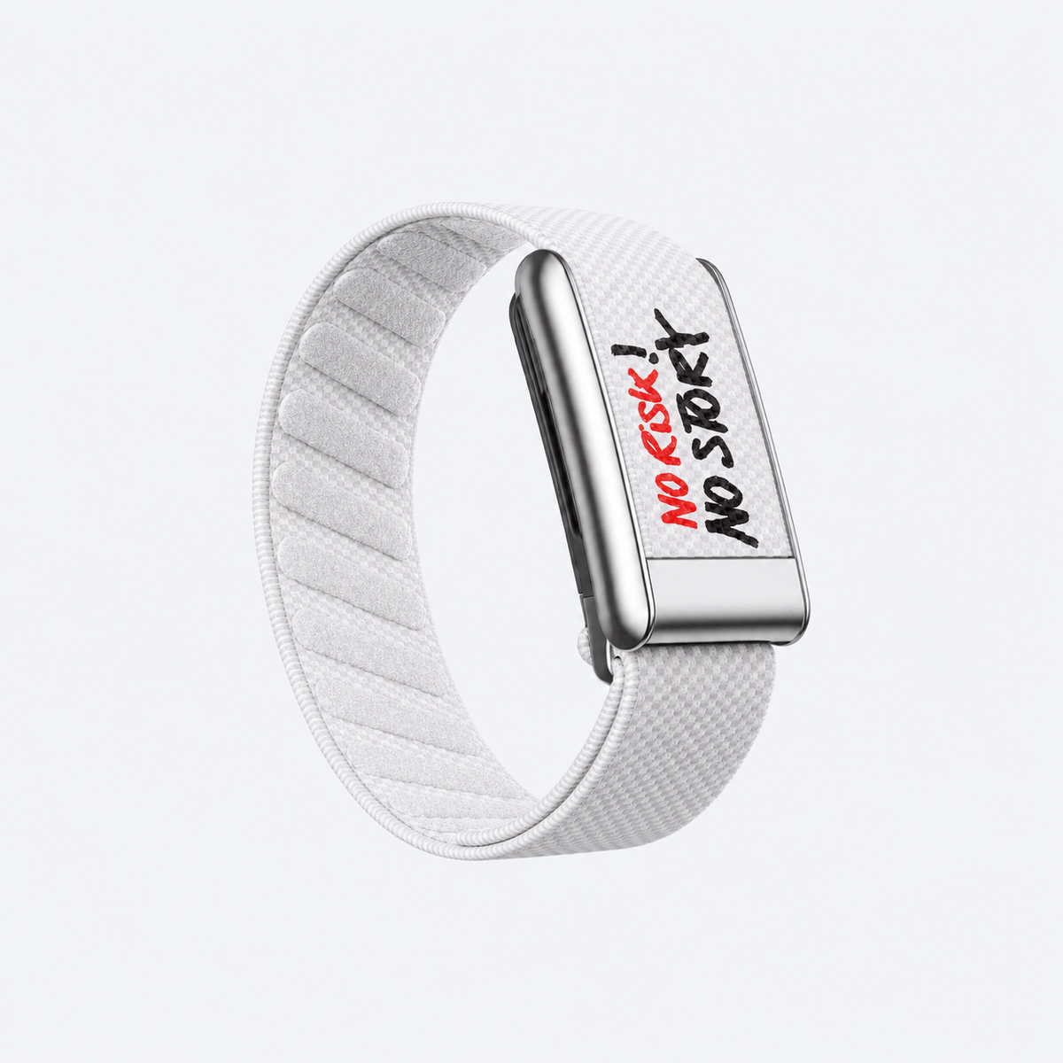 NoRisk Print Band White — front view
