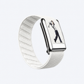 Fairway Print Band White — front view