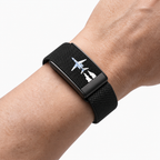 Jet Print Band Black — worn on wrist