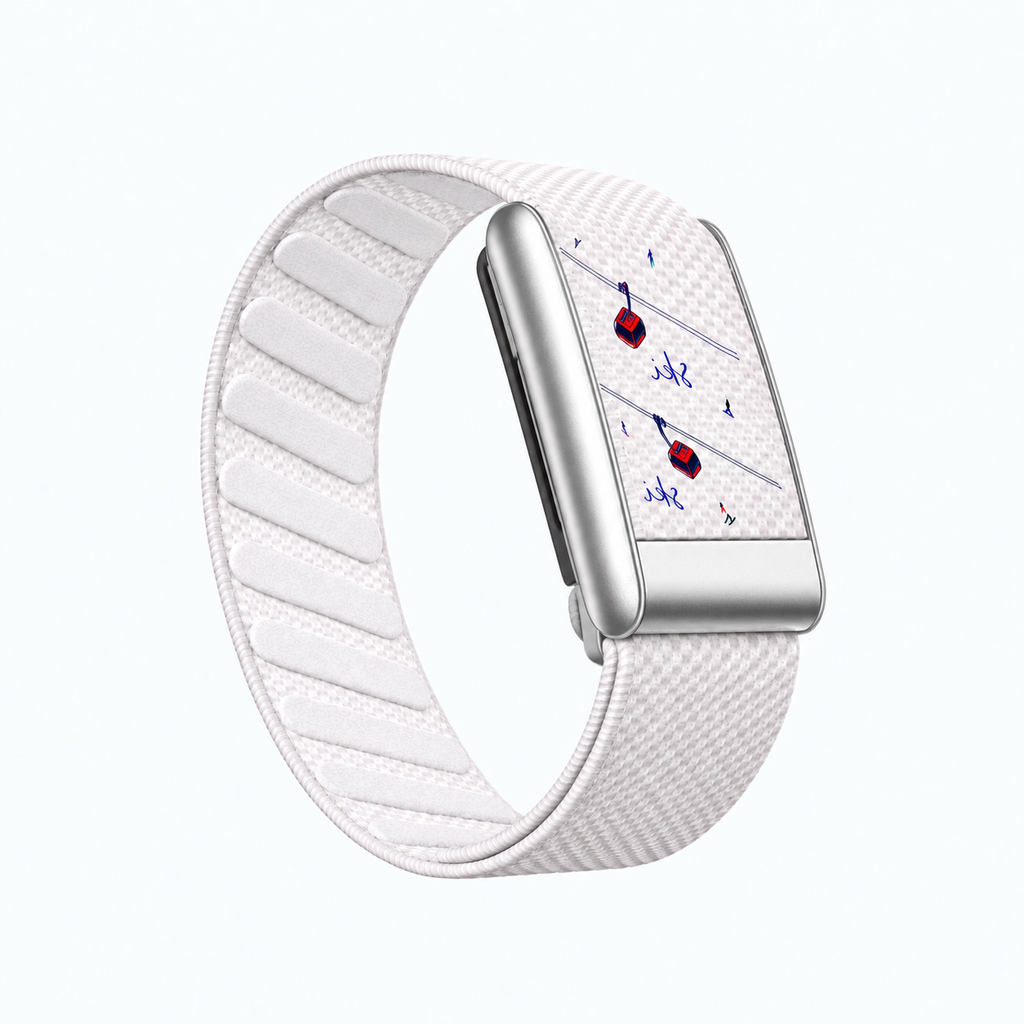 Gondola Print Band White — front view