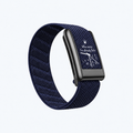Overtime Print Band Navy — front view