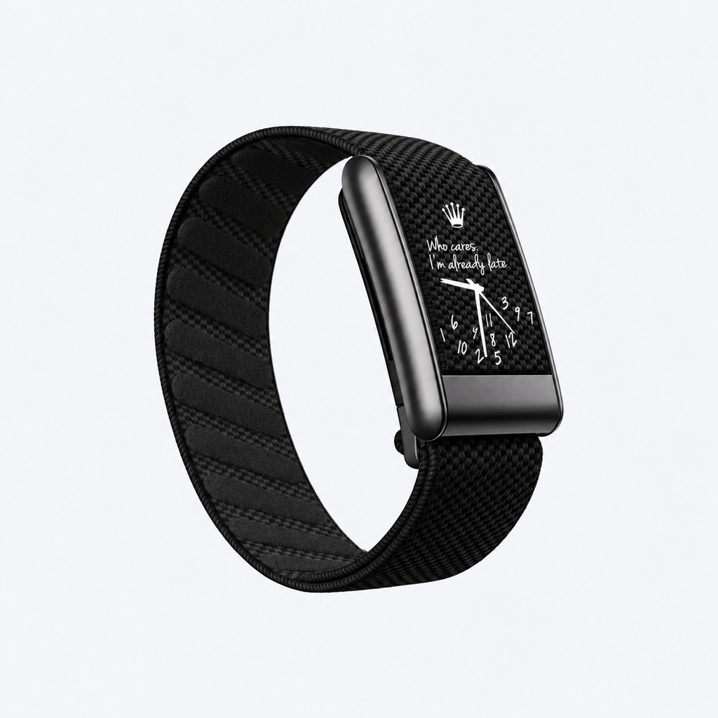 Overtime Print Band Black — front view