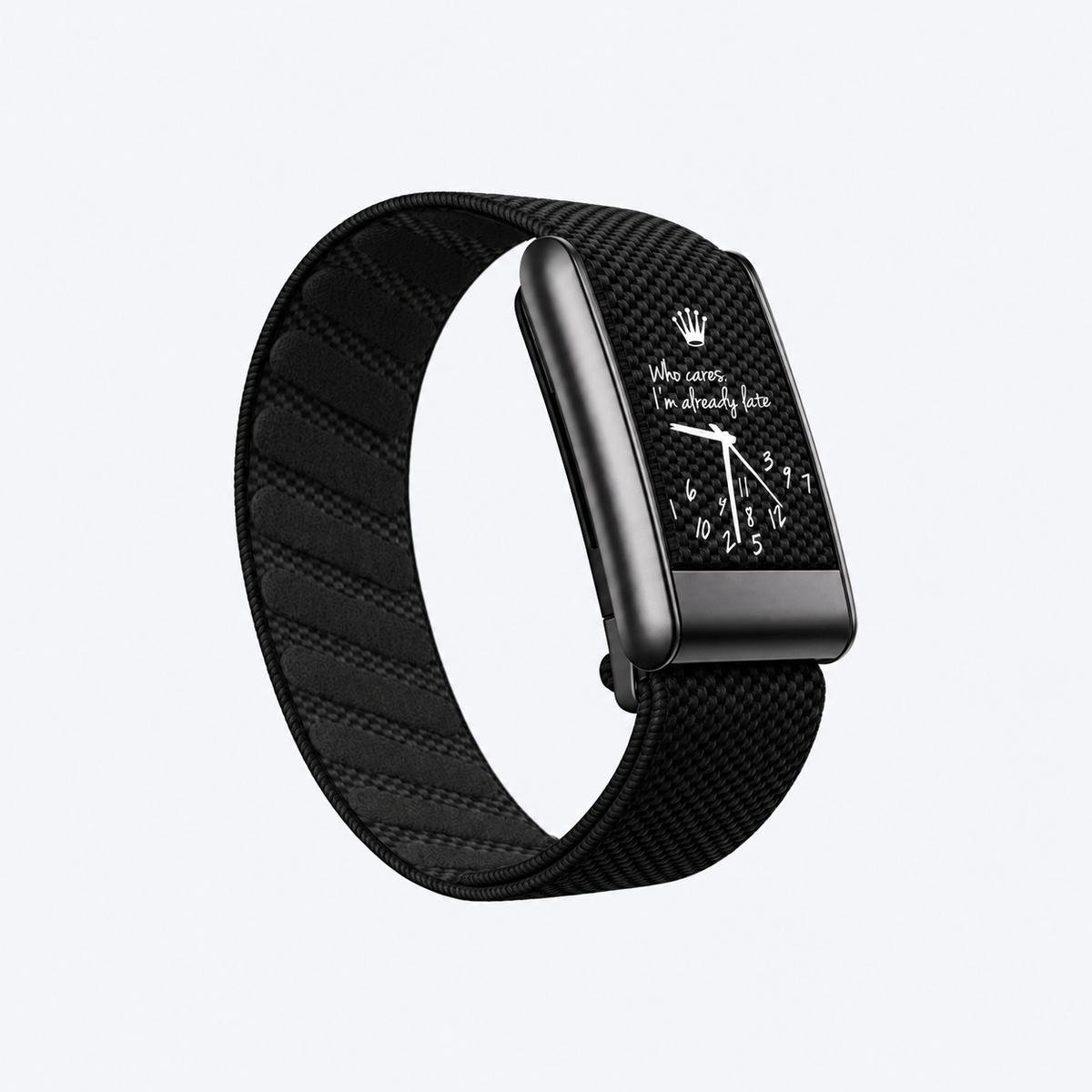 Overtime Print Band Black — front view