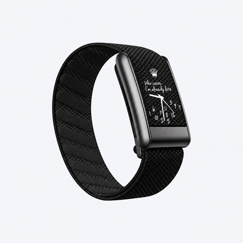 Overtime Print Band Black — front view