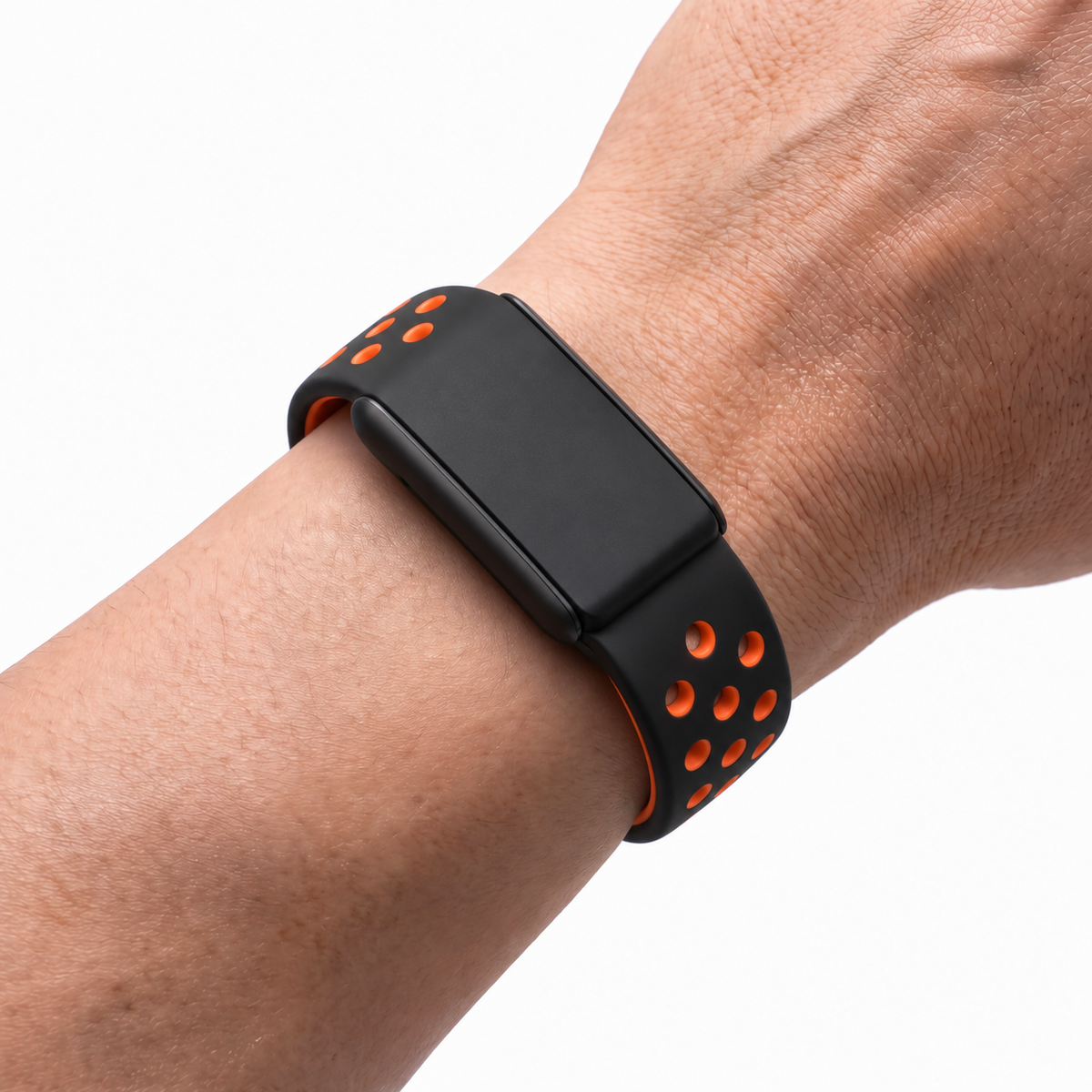 AeroFlex Band Ember — worn on wrist