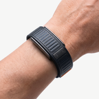Summit Band Obsidian — worn on wrist