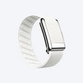 GripLoop Band White Silver — front view