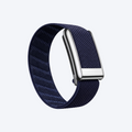GripLoop Band Navy Silver — front view