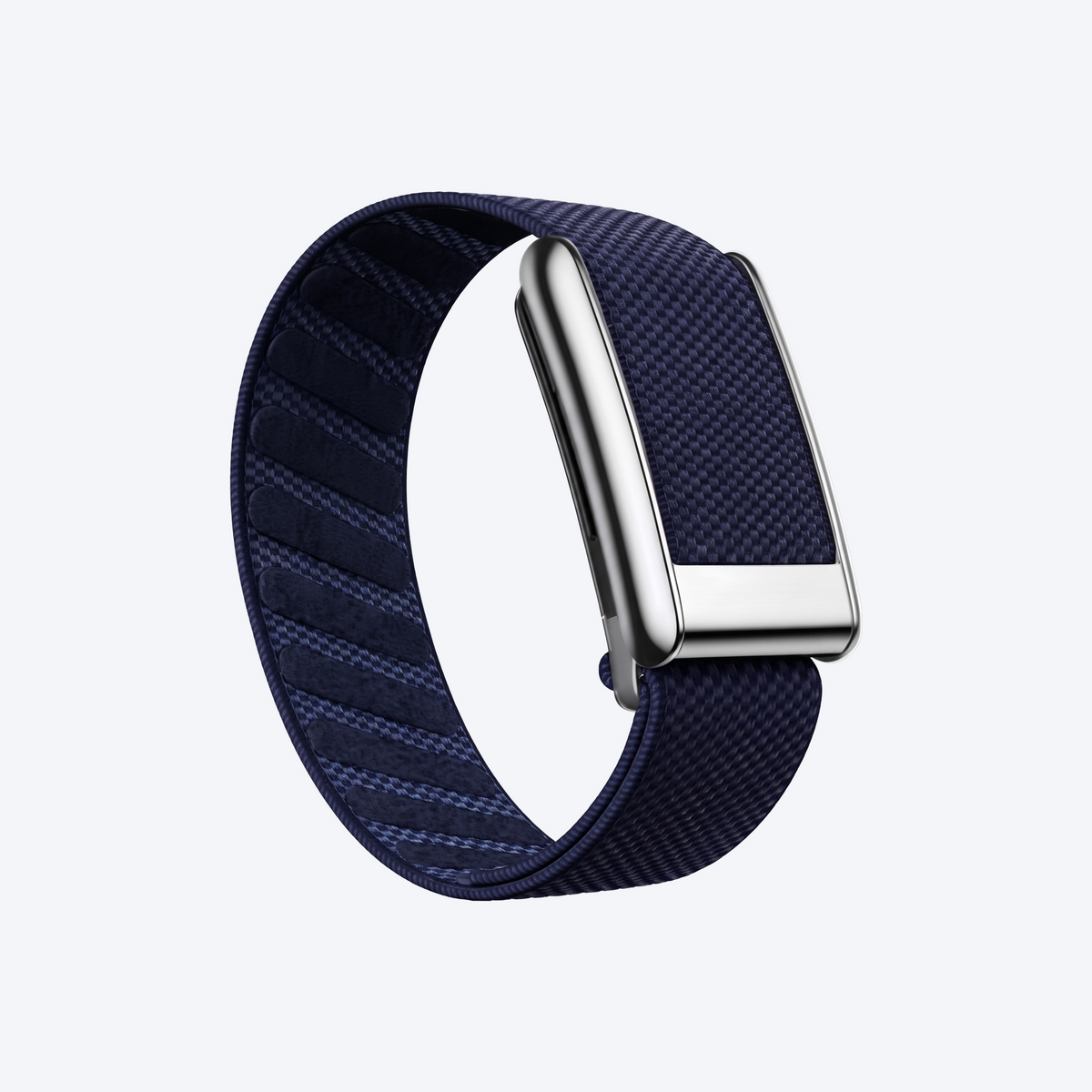 GripLoop Band Navy Silver — front view