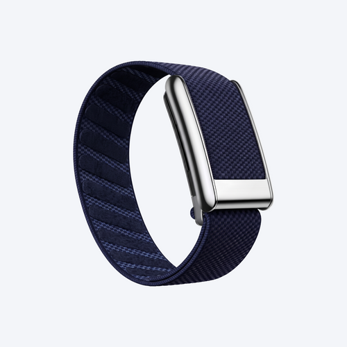GripLoop Band Navy Silver — front view