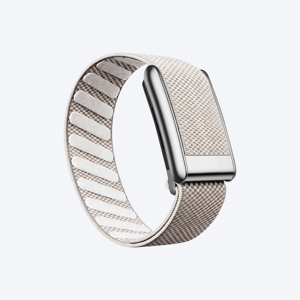 GripLoop Band Stone Silver — front view