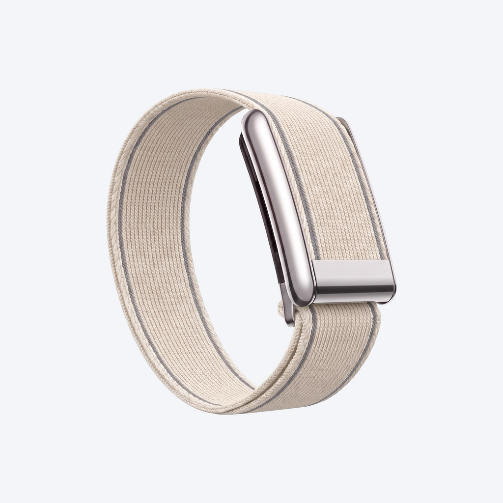 EdgeStitch Band Starlight Silver — front view