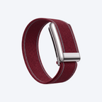 EdgeStitch Band Burgundy Silver — front view