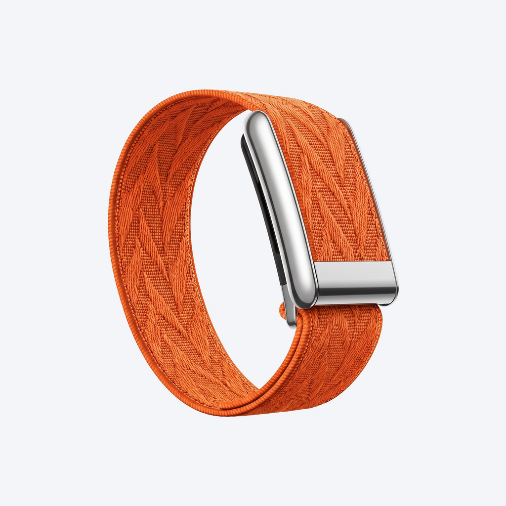 Chevron Band Flare Silver — front view