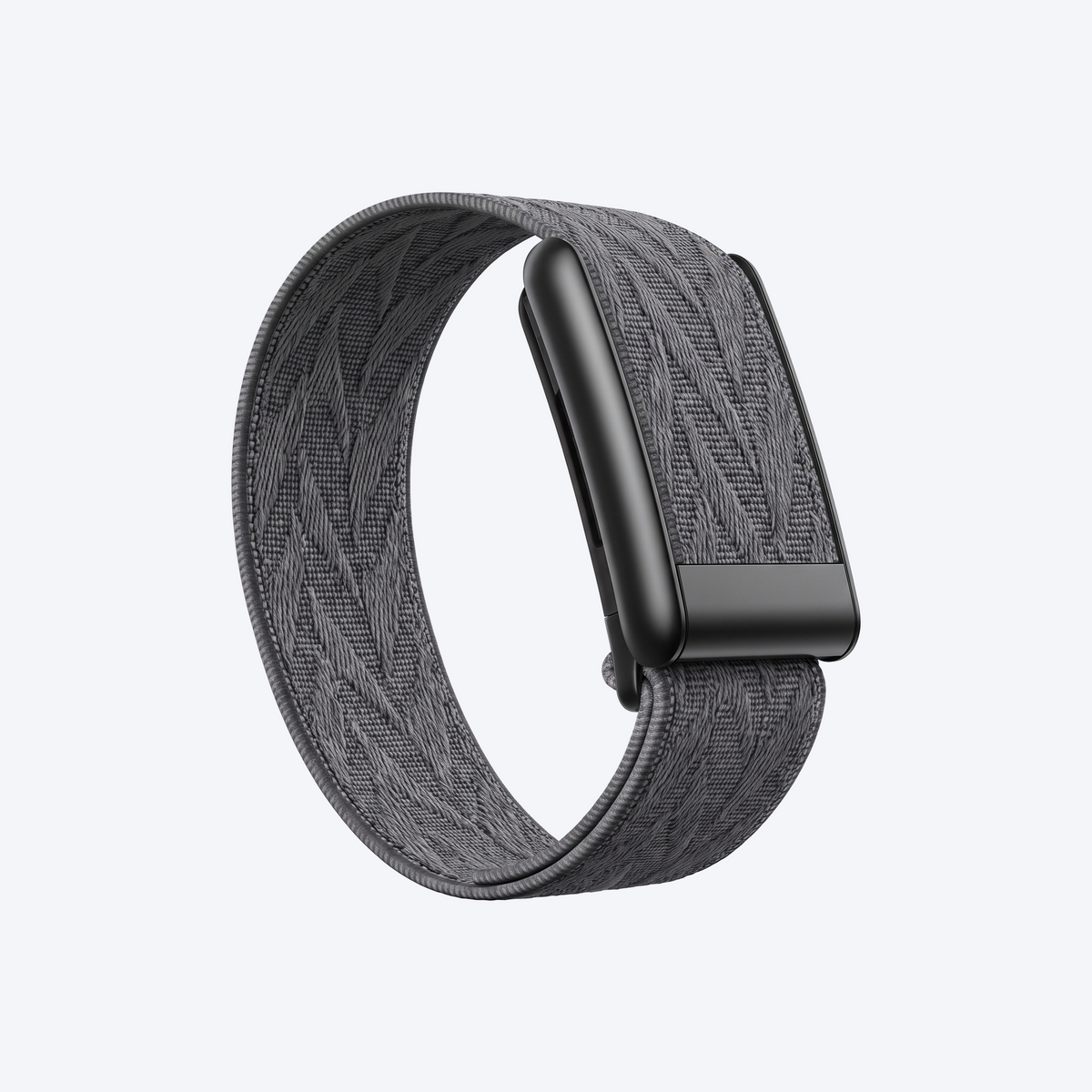 Chevron Band Grey Noir — front view