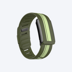 RaceStripe Band Forest Noir — front view