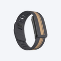RaceStripe Band Khaki Noir — front view
