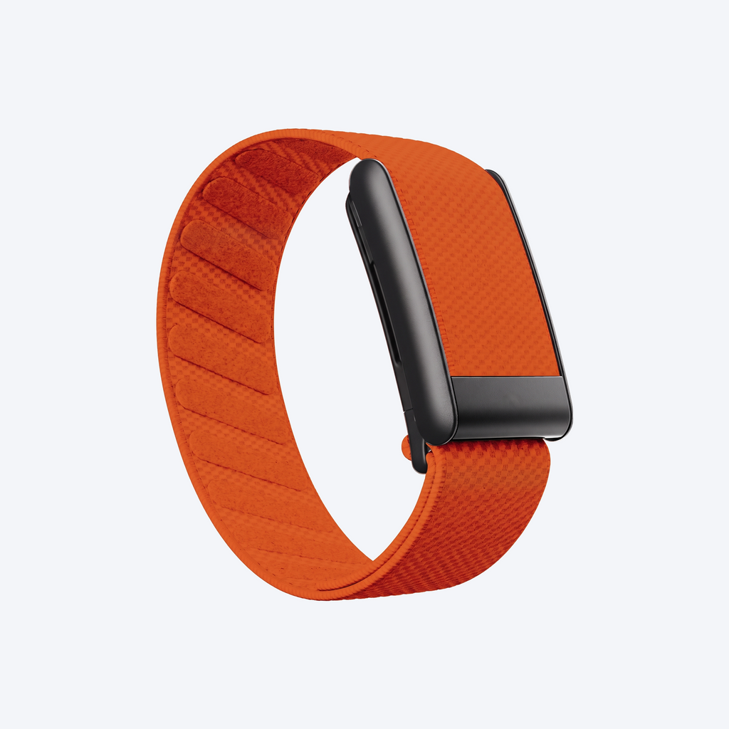 KnitLoop Band Orange — front view