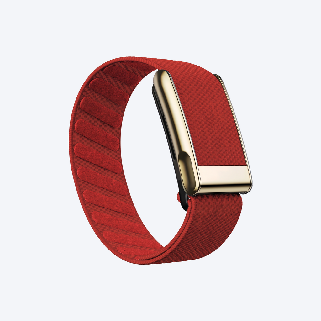KnitLoop Band Red — front view