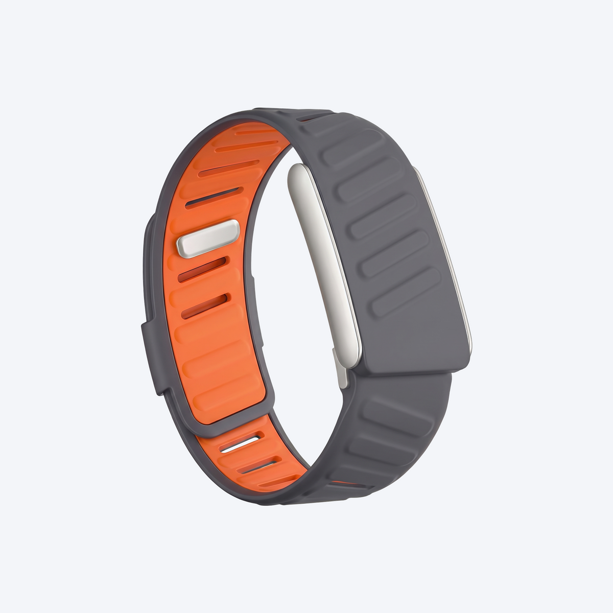 ChannelFlex Band Ember Silver — front view