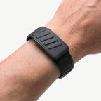 ChannelFlex Band Obsidian Noir — worn on wrist