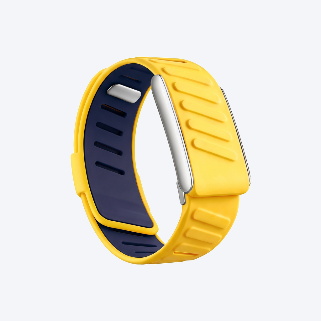 DuoRib Band Beacon Silver — front view