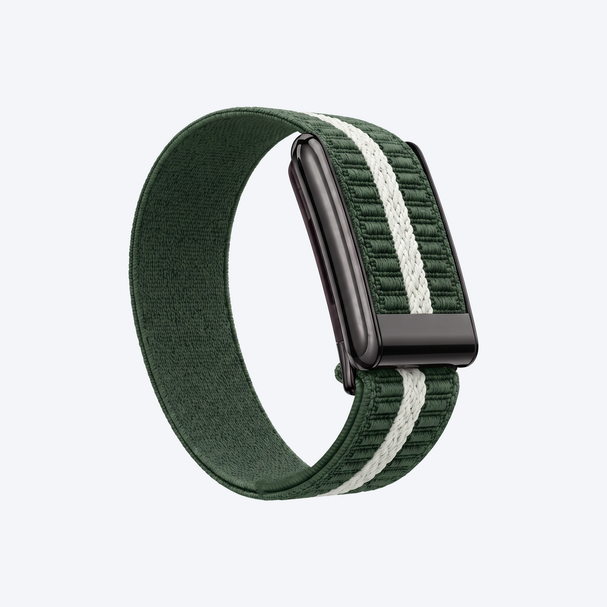 StripeLoop Band Field Noir — front view