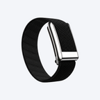 GripLoop Band Black Silver — front view